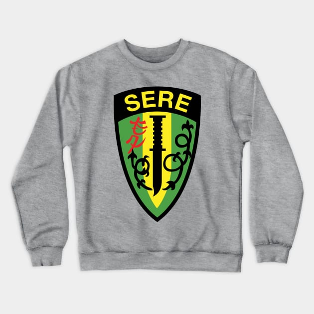 SERE School Logo design for apparel and mugs Crewneck Sweatshirt by aircrewsupplyco